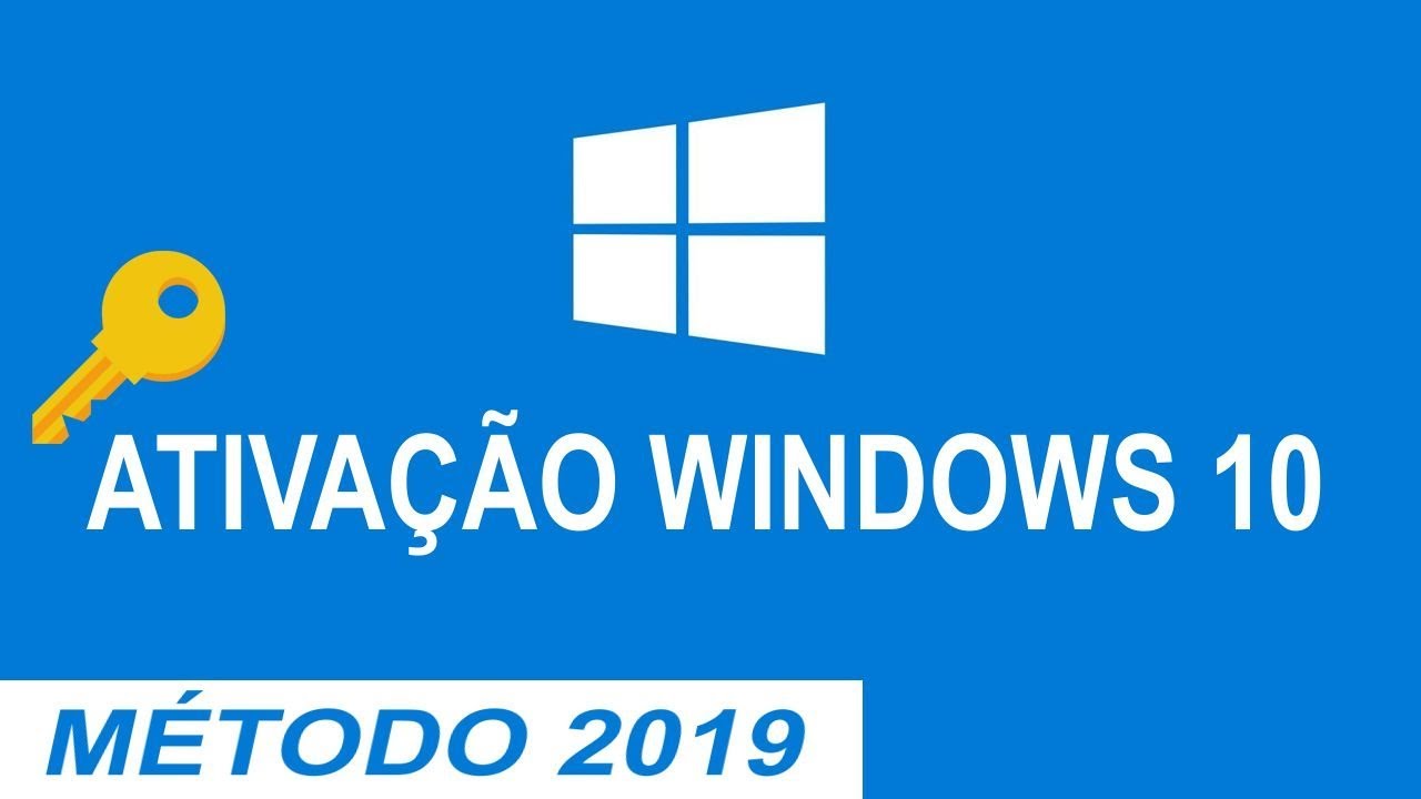 ativador windows 10 2019